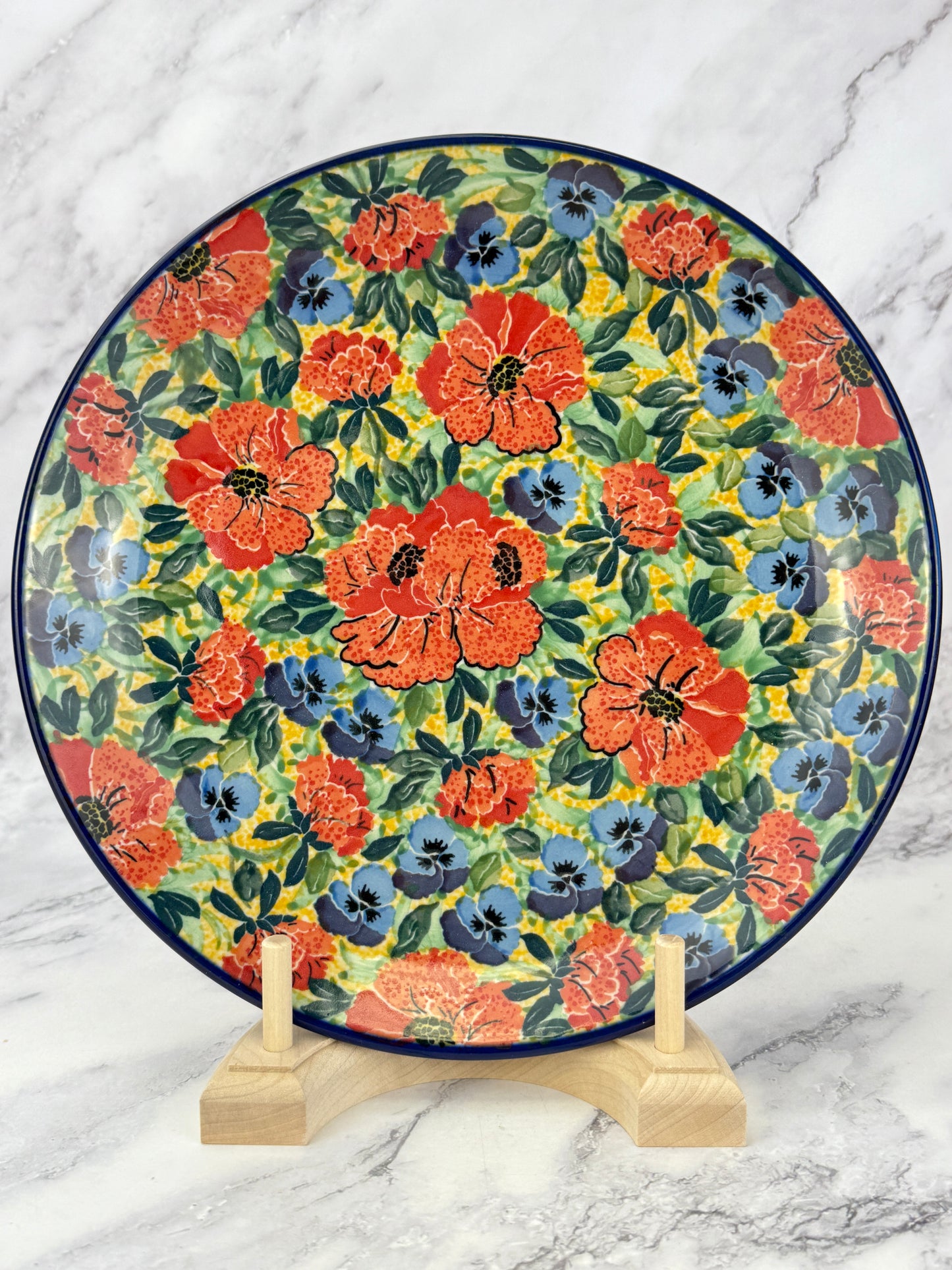 10.5" Unikat Dinner Plate - Shape 223 - Pattern U4704