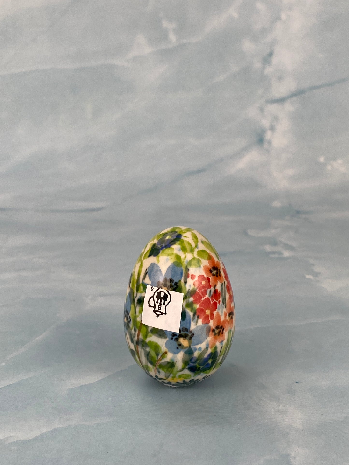 Unikat Ceramic Egg - Shape 44 - Pattern U5098