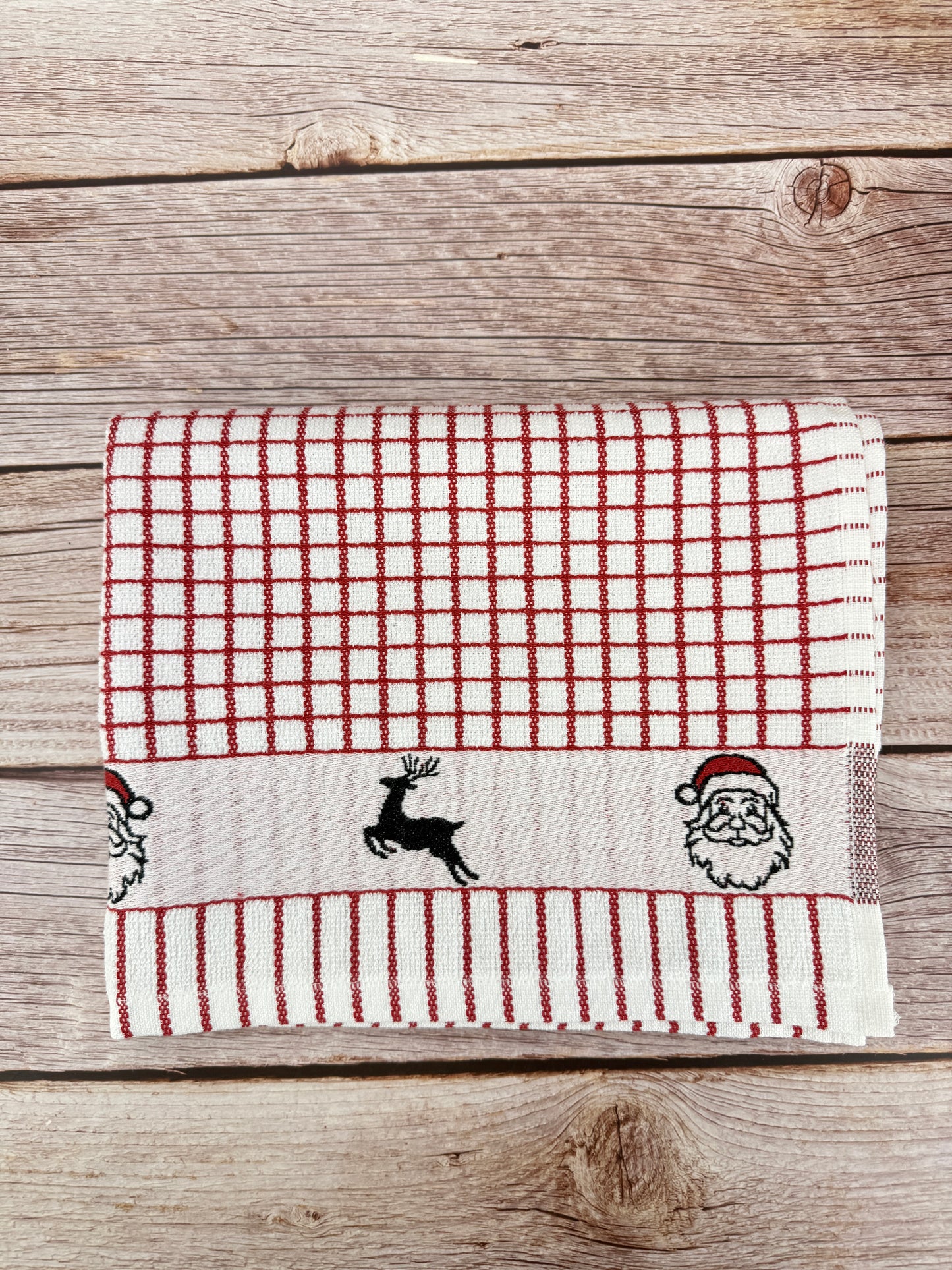 100% Cotton Towel - Santa