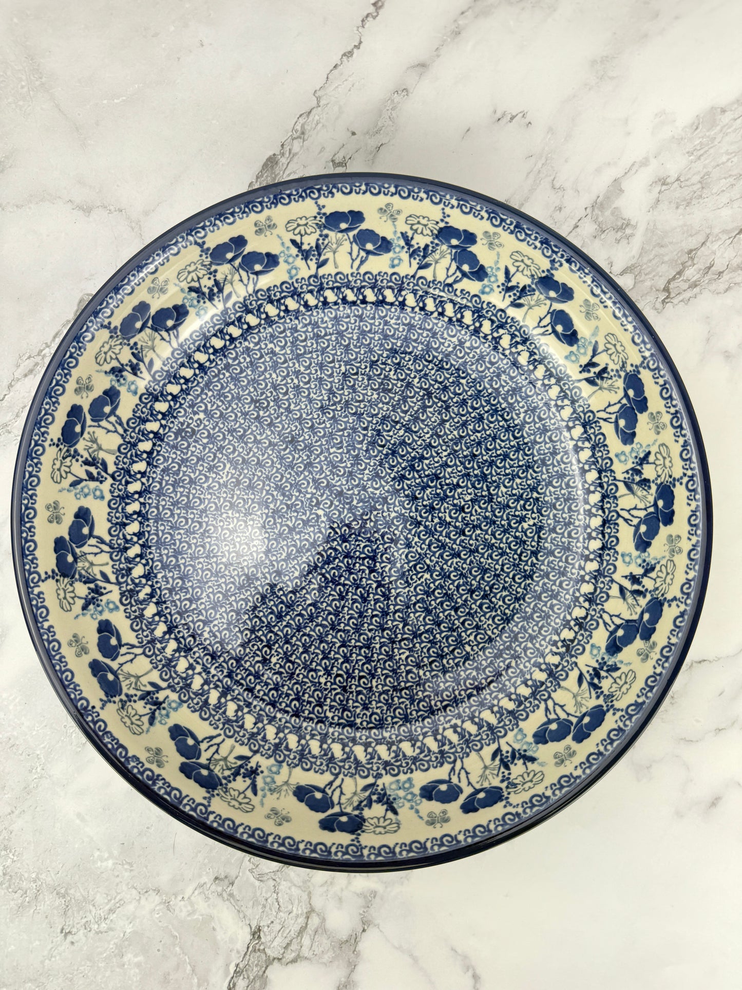 Pasta Server / Wide Shallow Bowl - Shape 115 - Pattern 2902