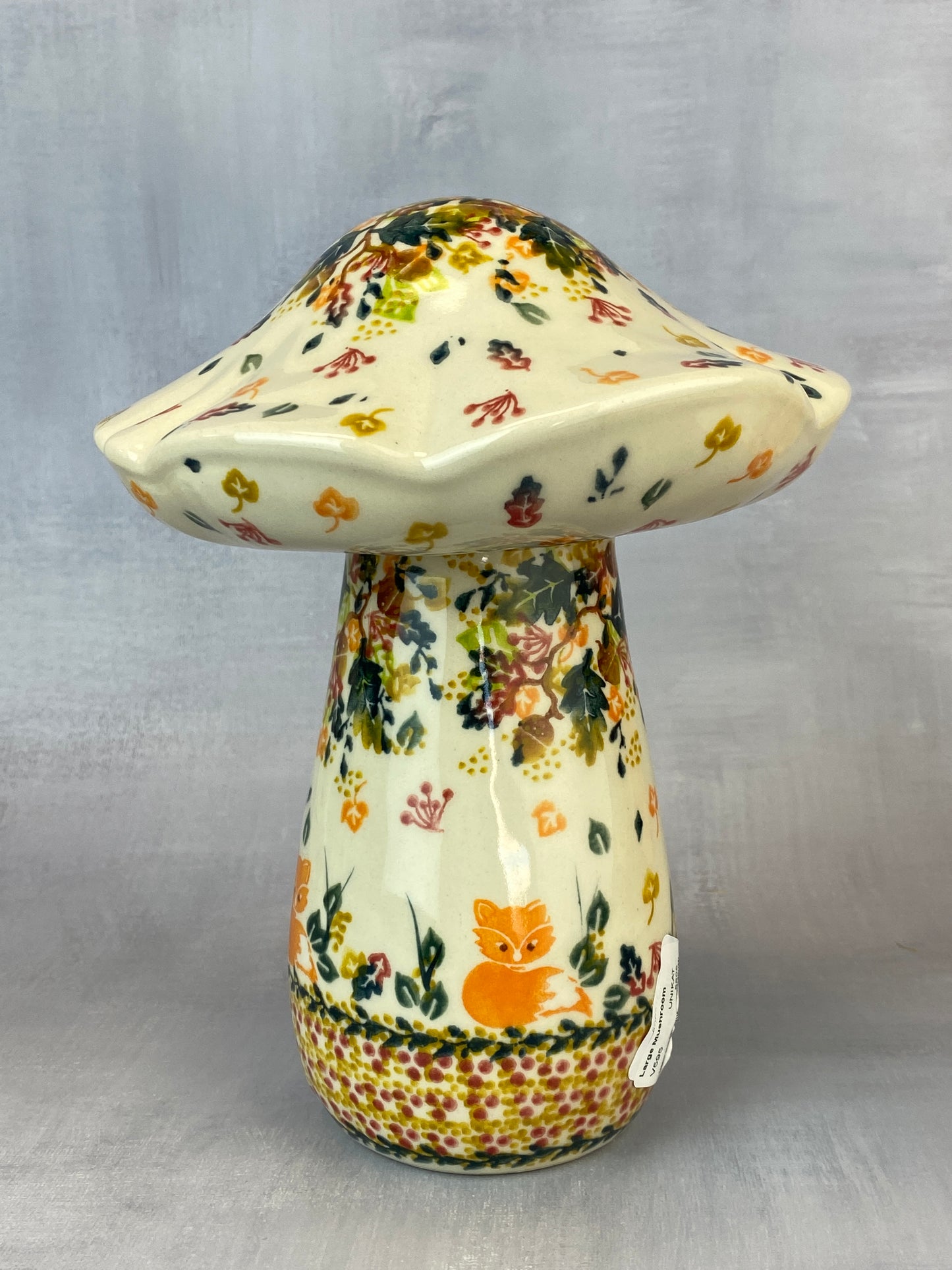 XL Mushroom Figurine - Fox