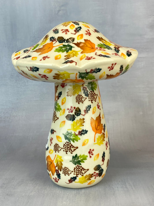 XL Mushroom Figurine - Hedgehog