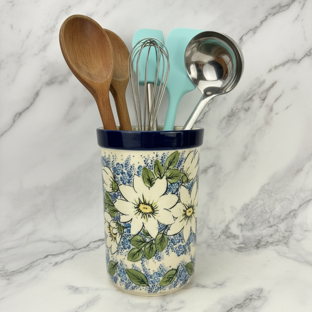 Tall Unikat Utensil Crock - Shape 169 - Pattern U5141