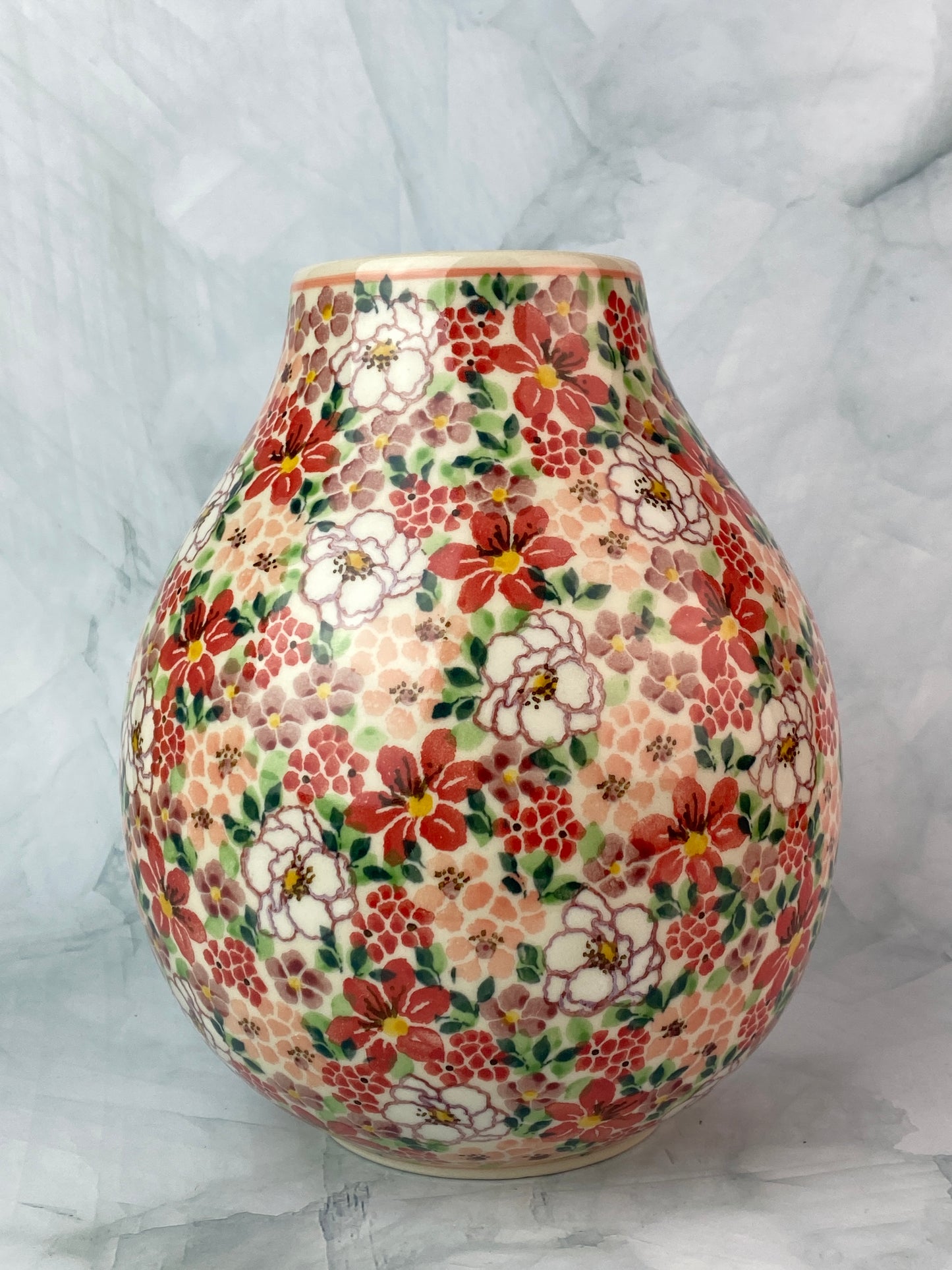 Round Unikat Vase - Shape F15 - Pattern U5004