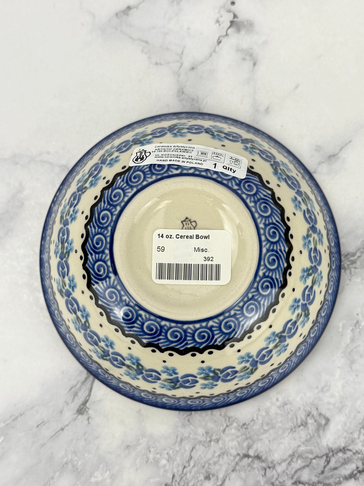 Small Cereal Bowl - Shape 59 - Pattern 882