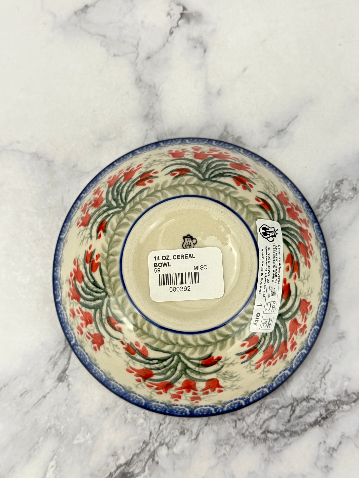 Small Cereal Bowl - Shape 59 - Pattern 1437