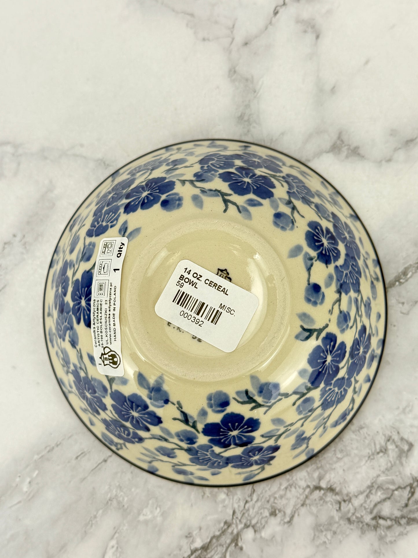 Small Cereal Bowl - Shape 59 - Pattern 3428