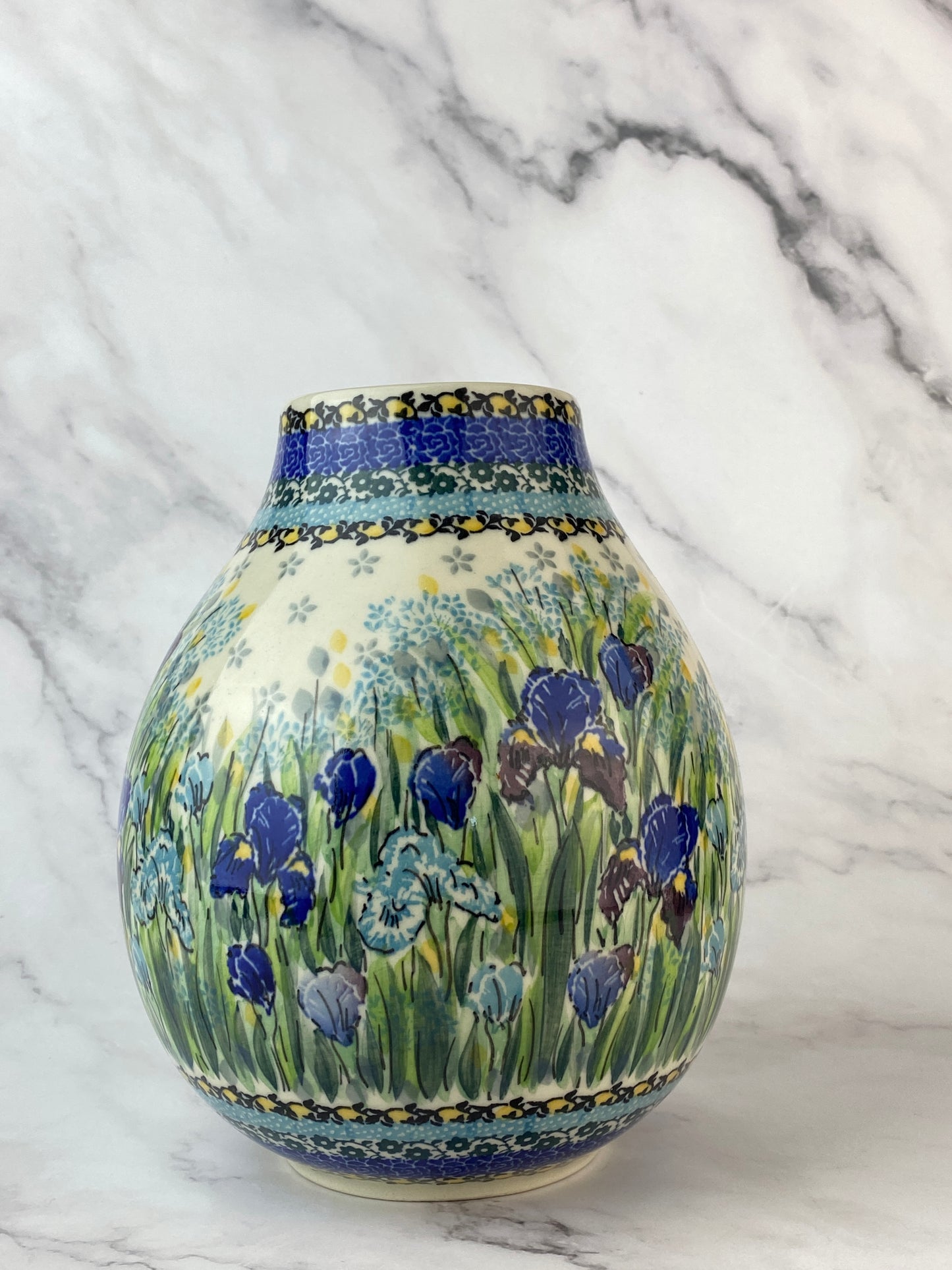 Round Unikat Vase - Shape F15 - Pattern U4966