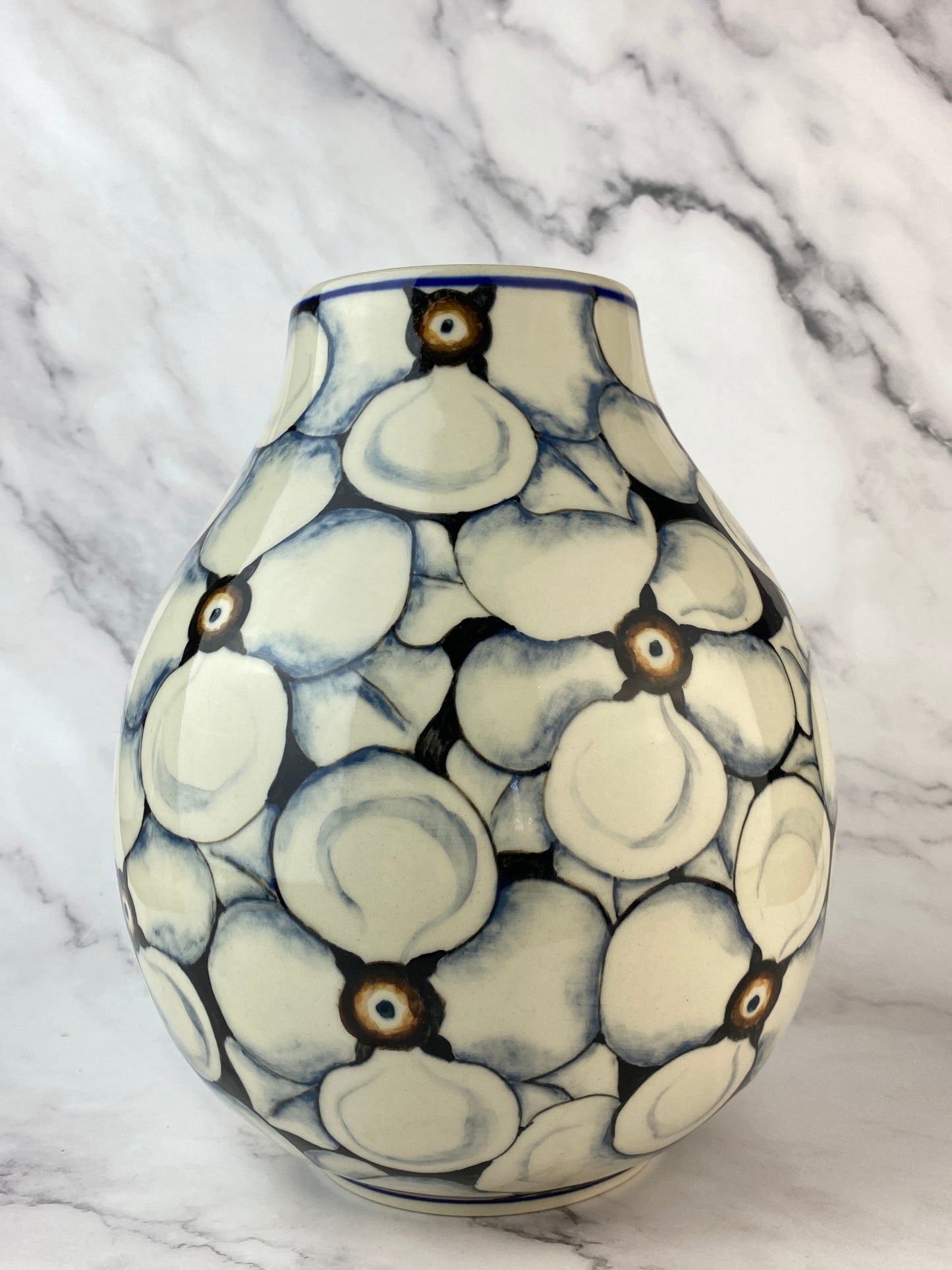 Large Rounded Unikat Vase - Shape F14 - Pattern U4638