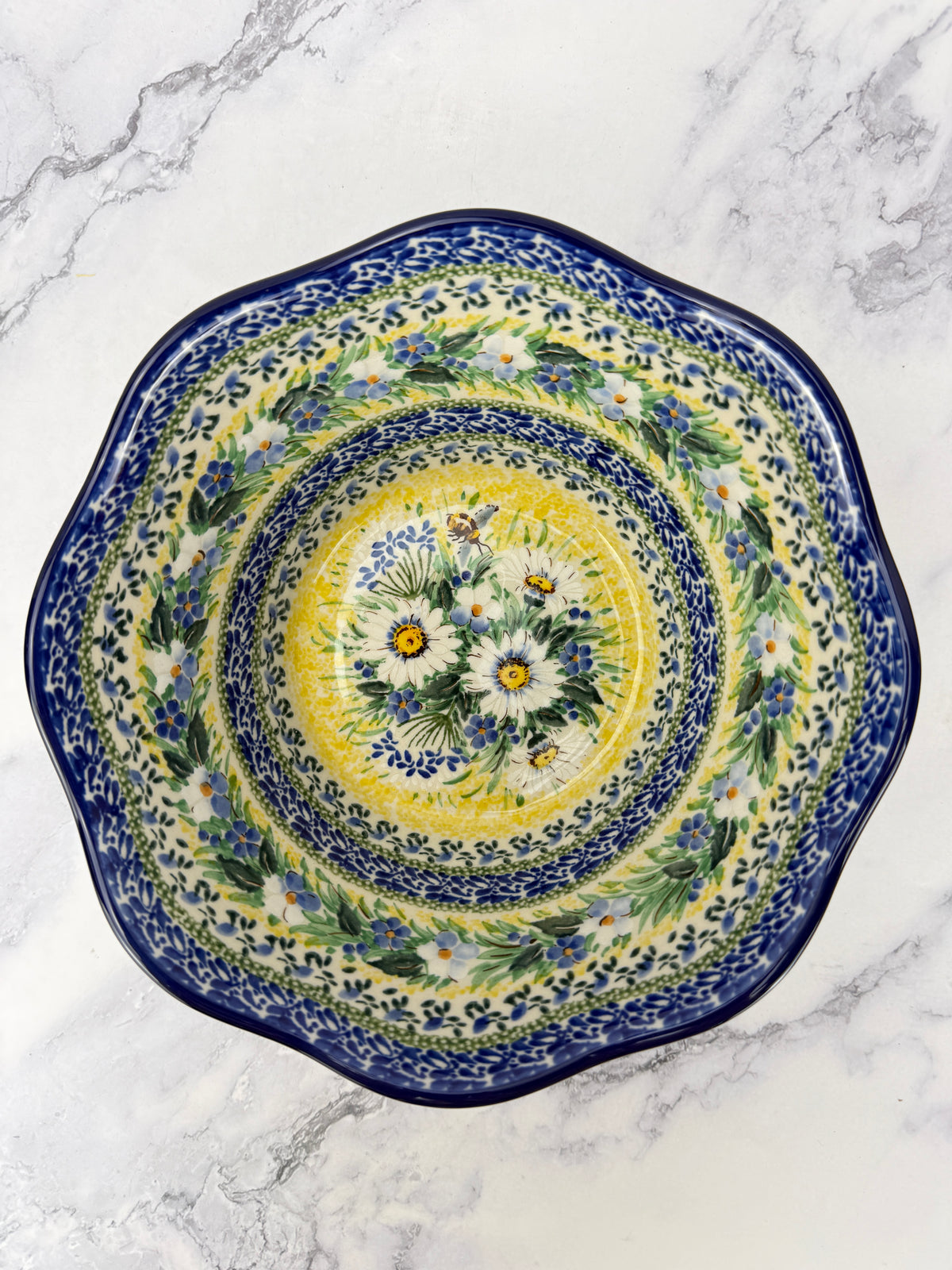 Small Wavy Unikat Bowl - Shape 691 - Pattern U5296