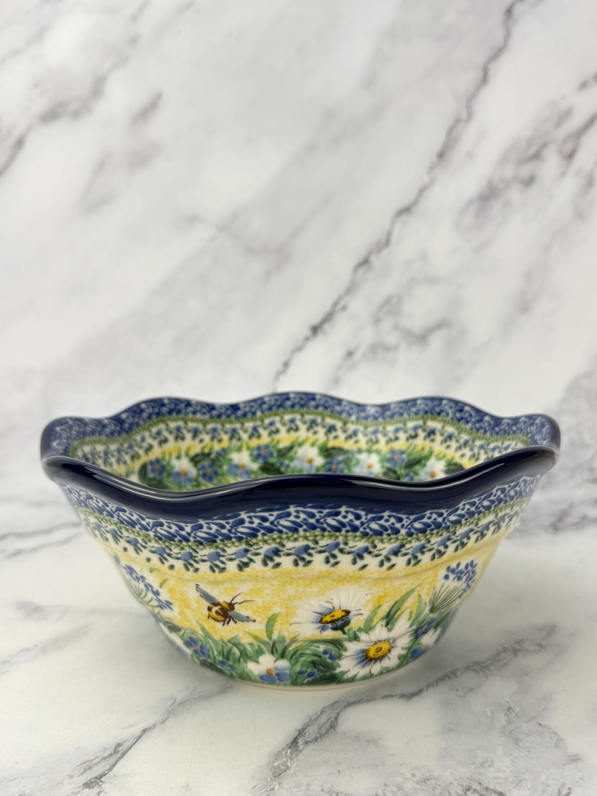 Small Wavy Unikat Bowl - Shape 691 - Pattern U5296