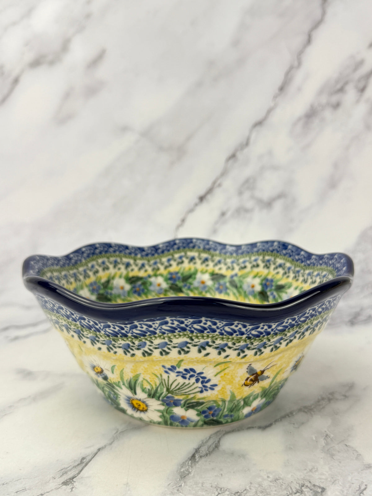 Small Wavy Unikat Bowl - Shape 691 - Pattern U5296