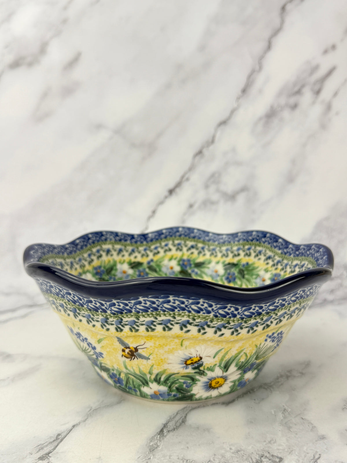 Small Wavy Unikat Bowl - Shape 691 - Pattern U5296