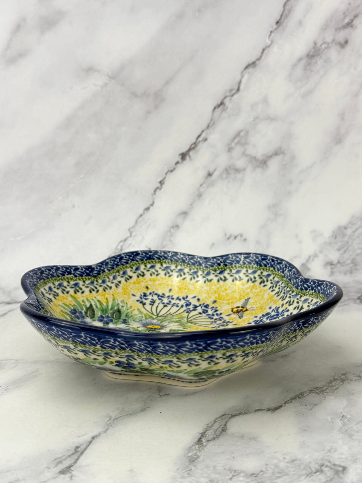 Small Unikat Flower Bowl - Shape 717 - Pattern U5296