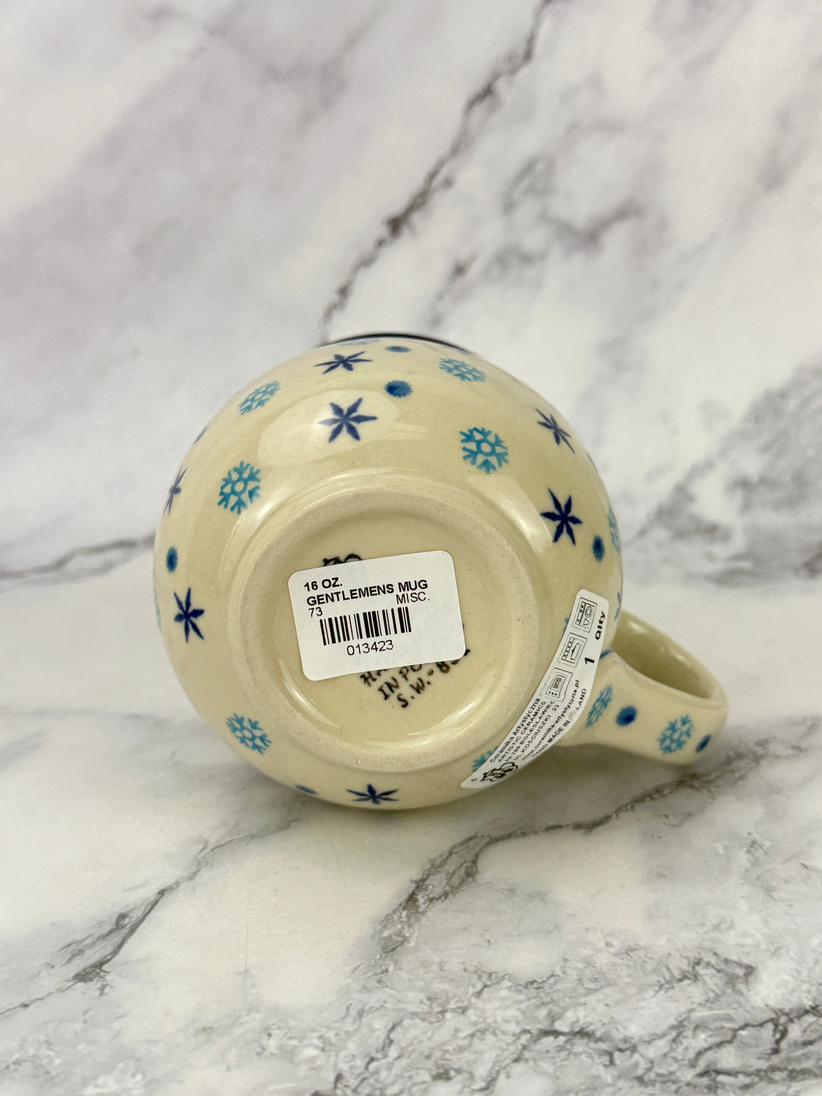 Large Bubble Mug 16oz - Shape 73 - Pattern 2782