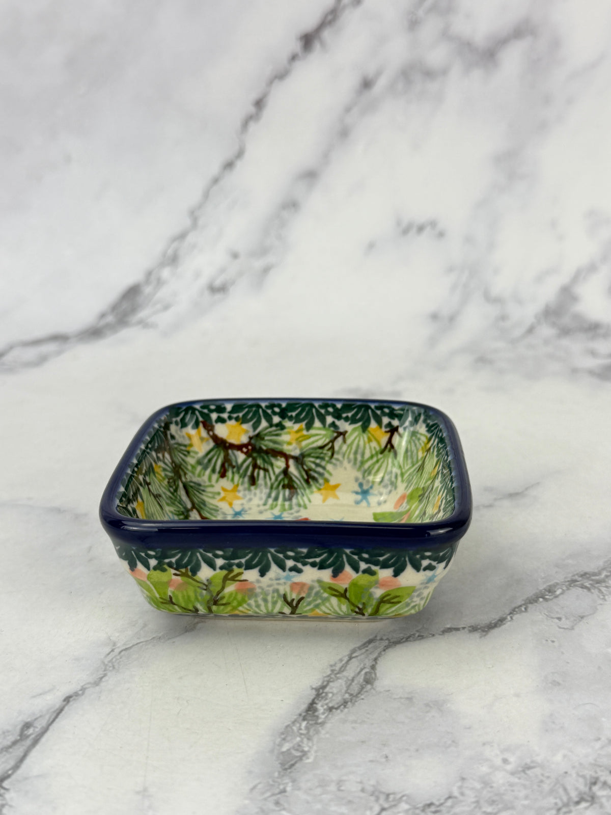 Small Ribbed Unikat Dip Bowl - Shape 656 - Pattern U5357