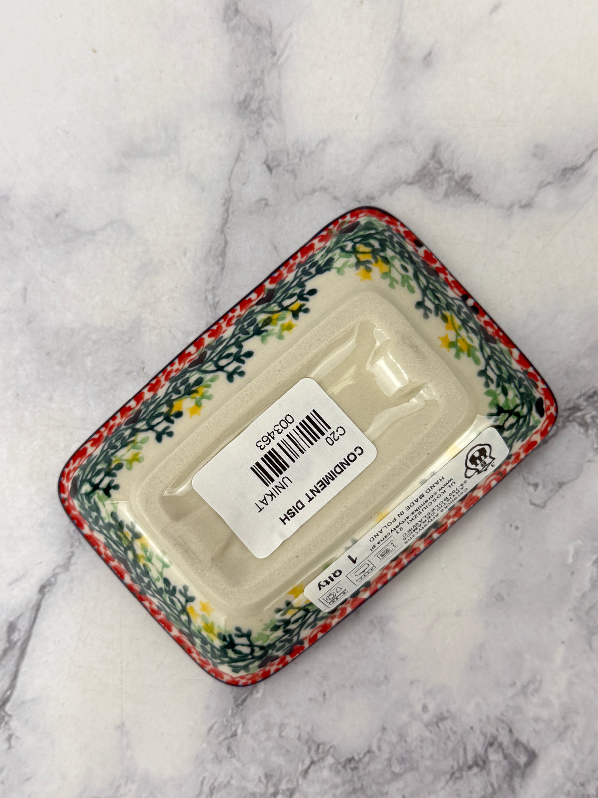 Unikat Rectangular Dish - Shape C20 - Pattern U5347