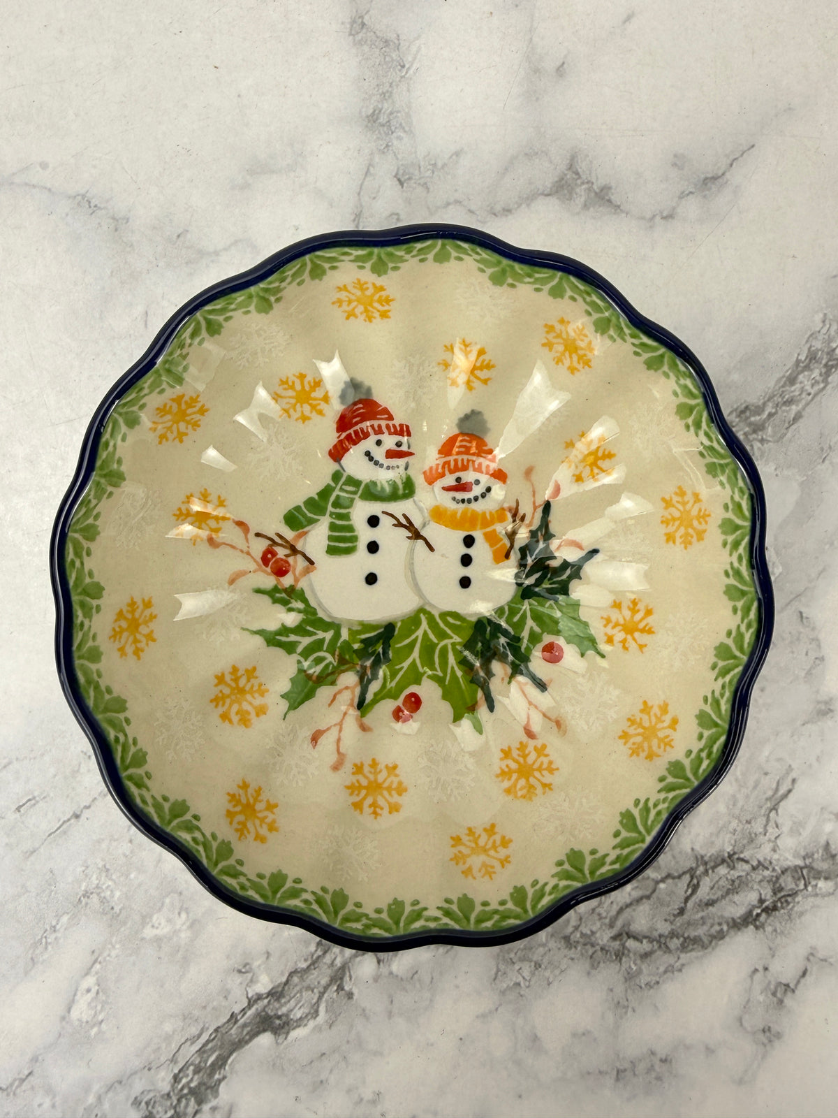 4.5" Unikat Scalloped Bowl - Shape 23 - Pattern U5323