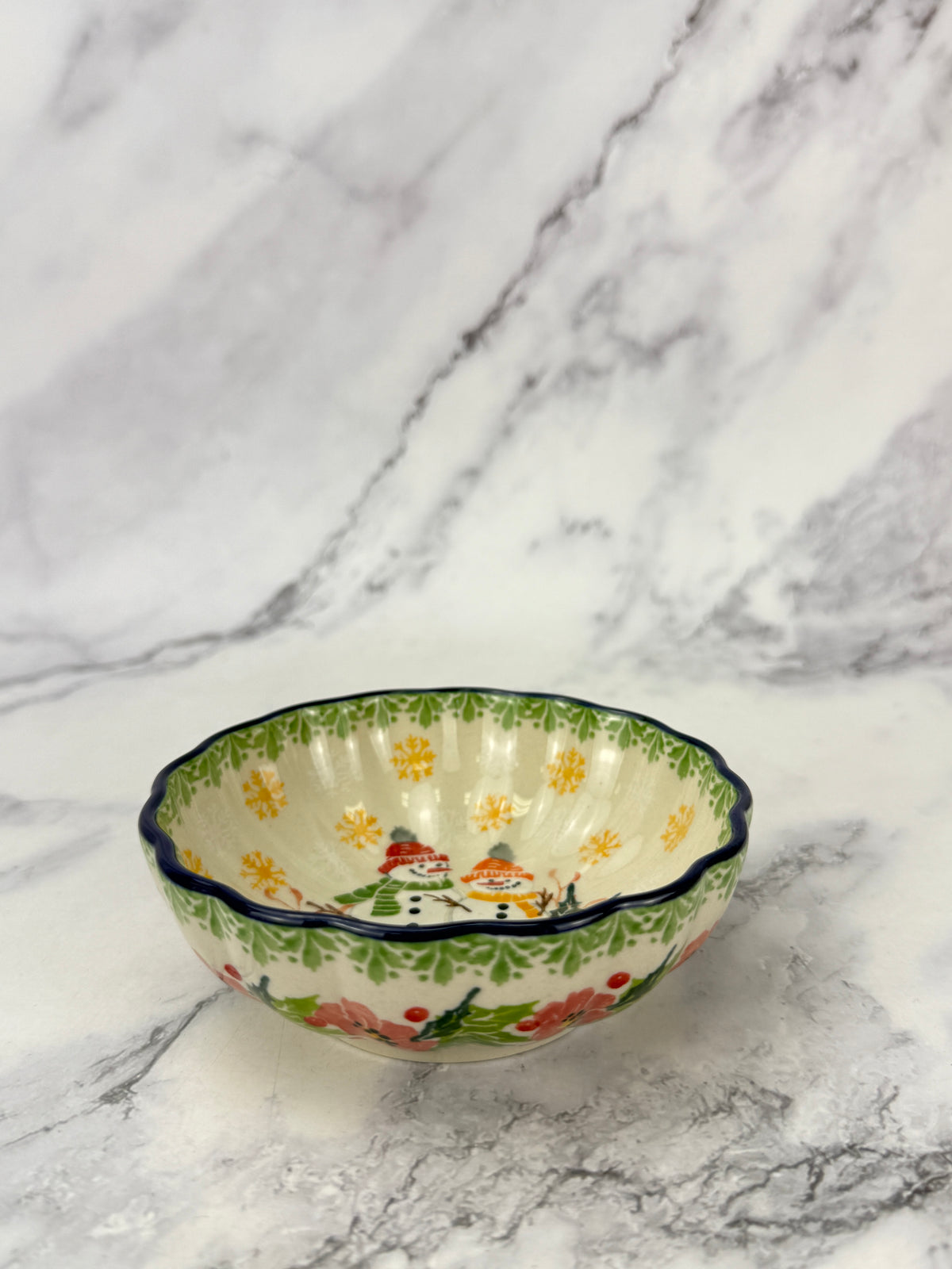 4.5" Unikat Scalloped Bowl - Shape 23 - Pattern U5323