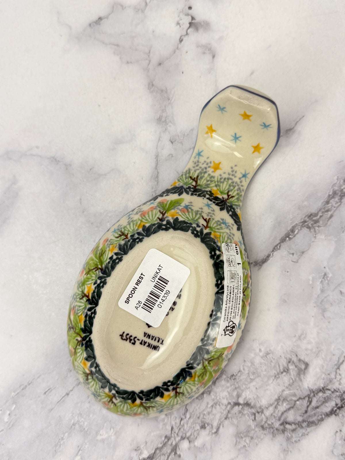 Unikat Spoon Rest - Shape A26 - Pattern U5357