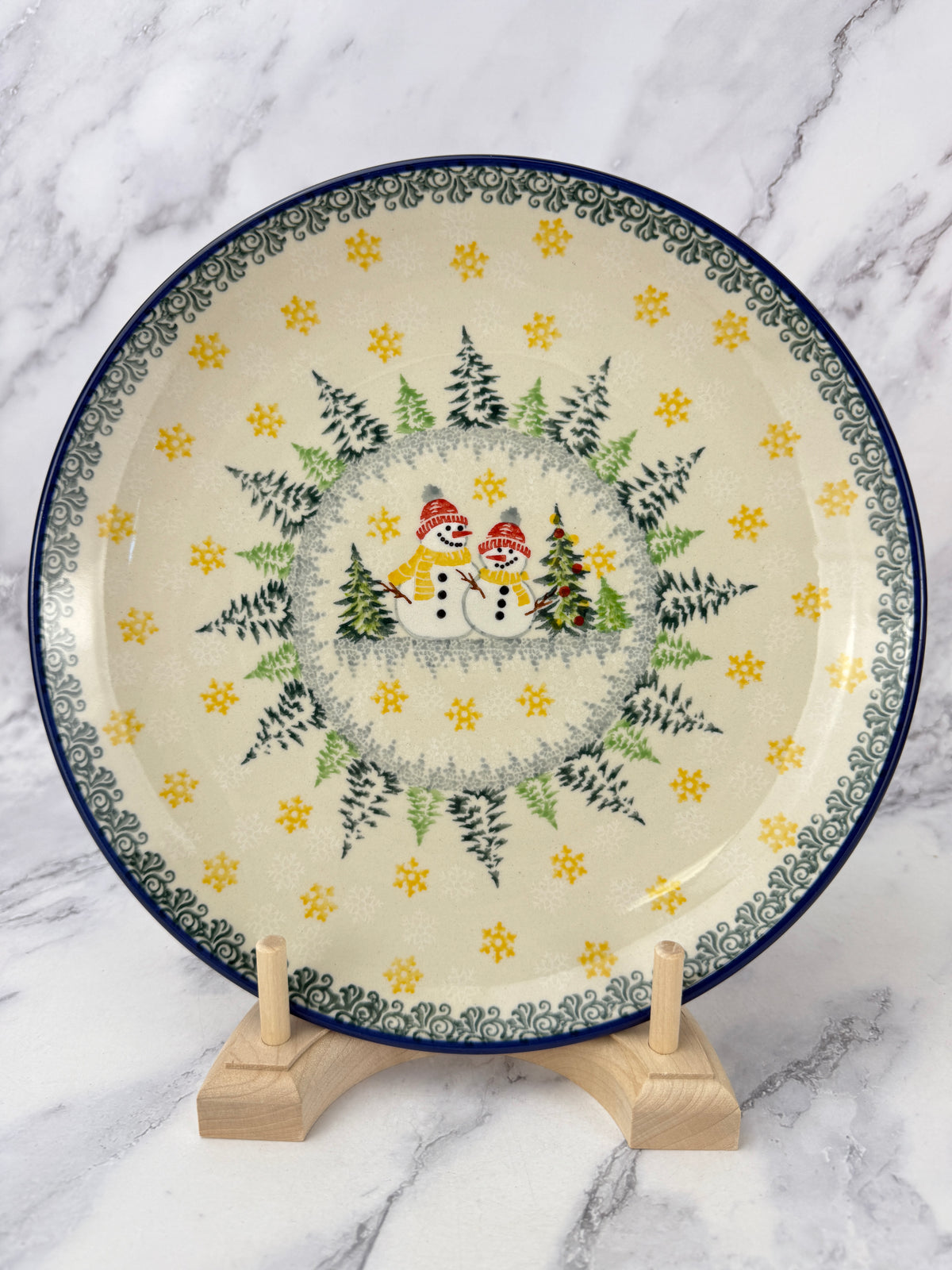 10" Unikat Dinner Plate - Shape 257 - Pattern U5324