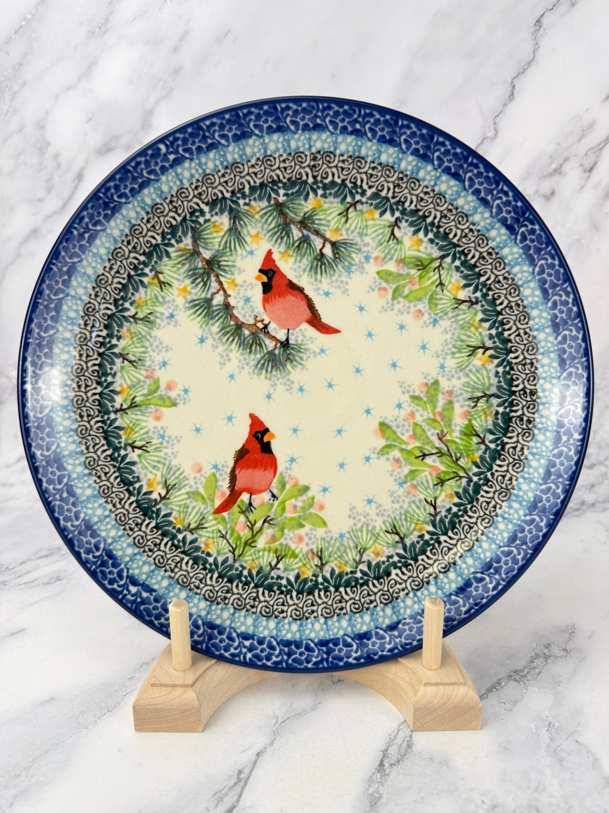 10" Unikat Dinner Plate - Shape 257 - Pattern U5357