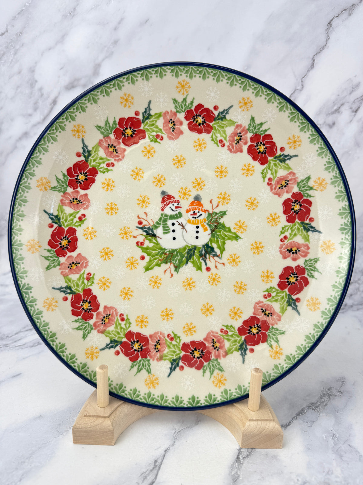 10" Unikat Dinner Plate - Shape 257 - Pattern U5323