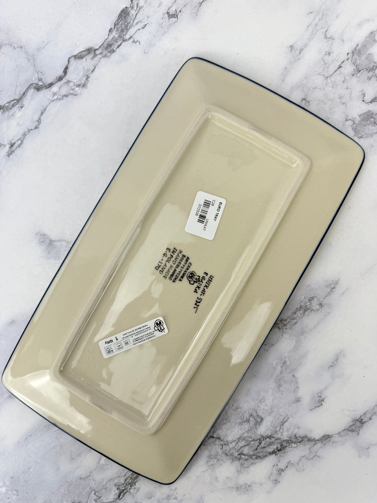 Rectangular Unikat Tray - Shape C26 - Pattern U5325