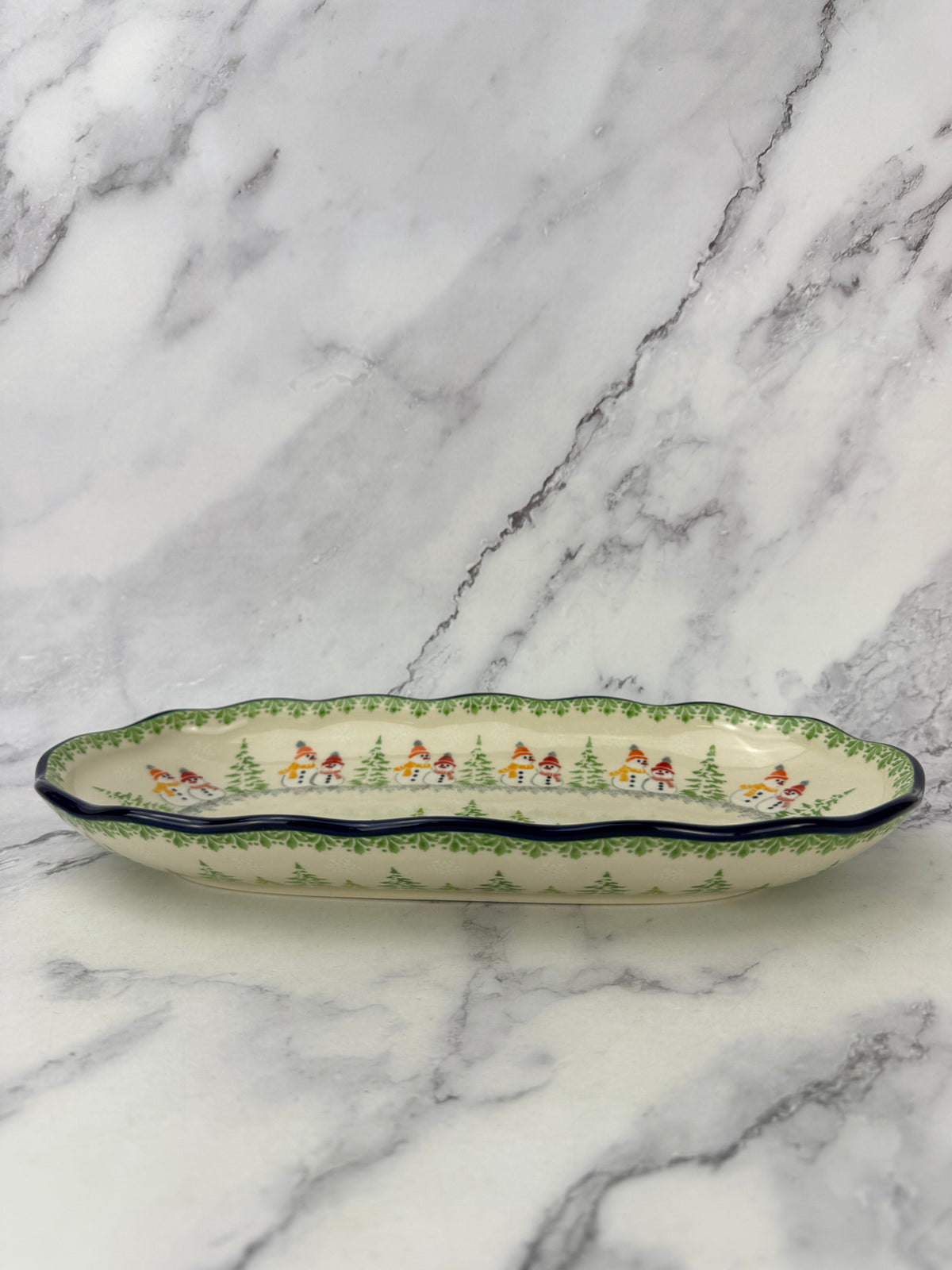Scalloped Unikat Tray - Shape A42 - Pattern U5325