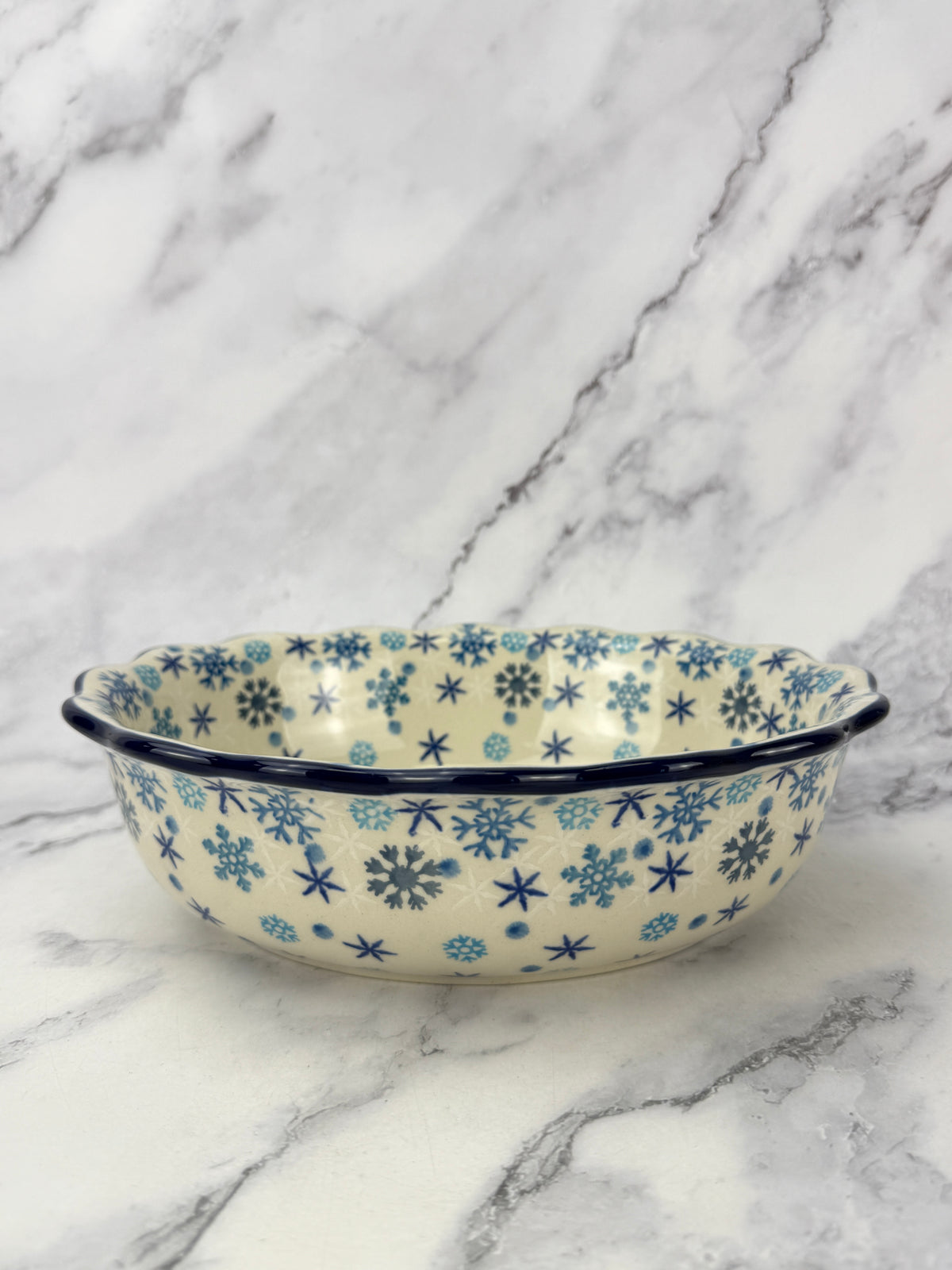Scalloped Oval Bowl - Shape D78 - Pattern 2782