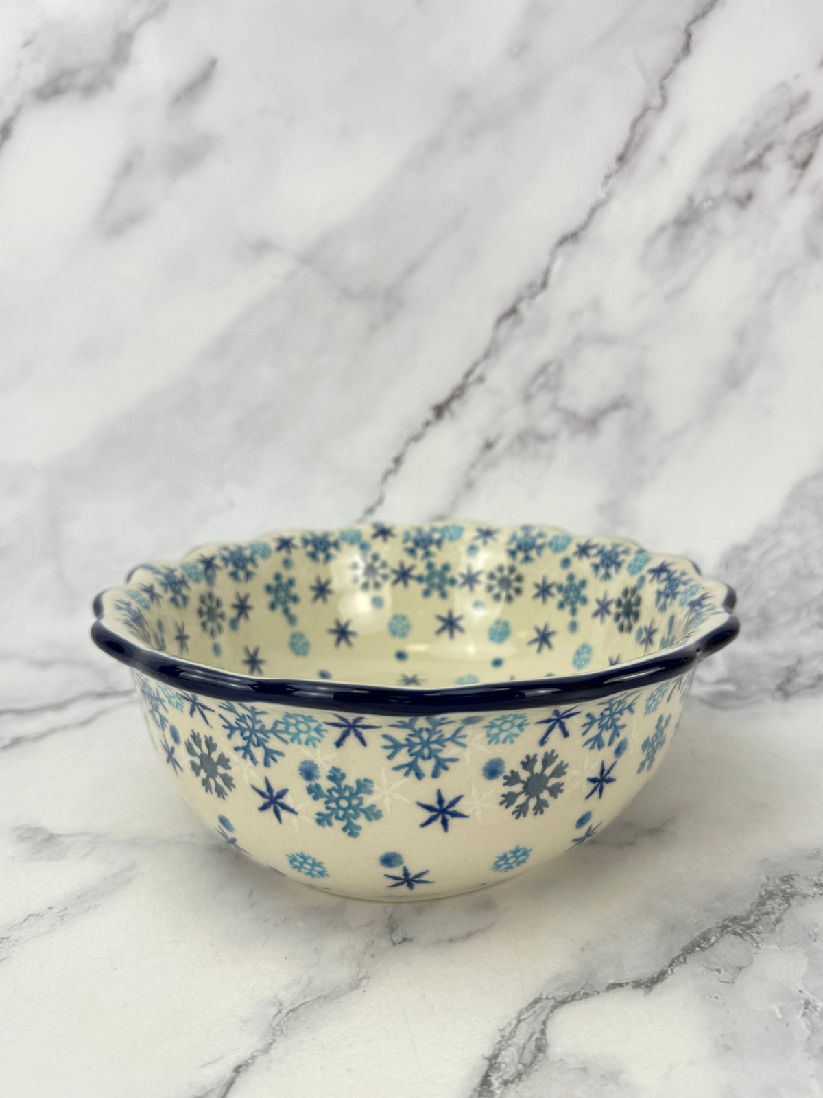 Scalloped Oval Bowl - Shape D78 - Pattern 2782