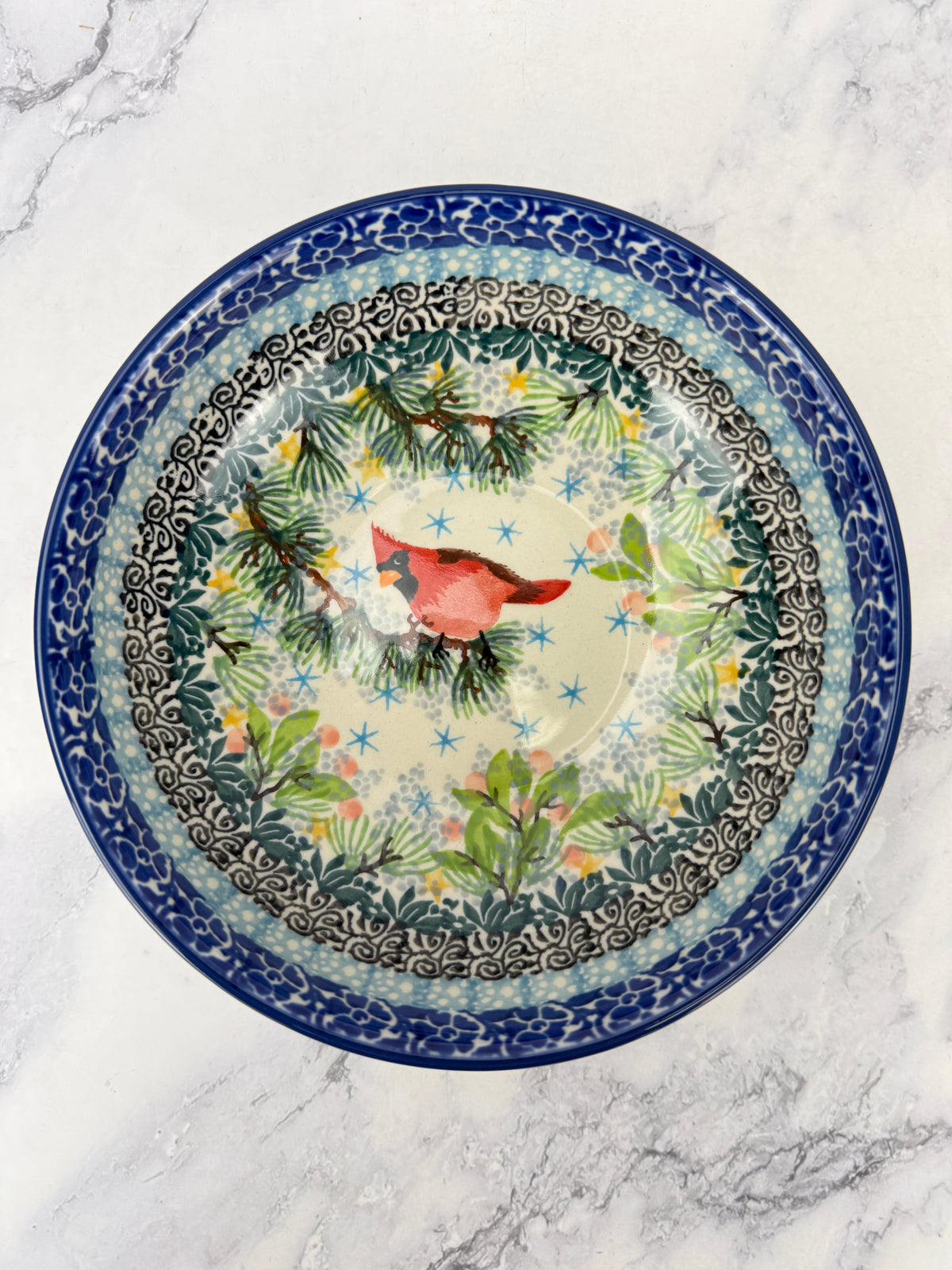 6.5" Unikat Serving Bowl - Shape B90 - Pattern U5357