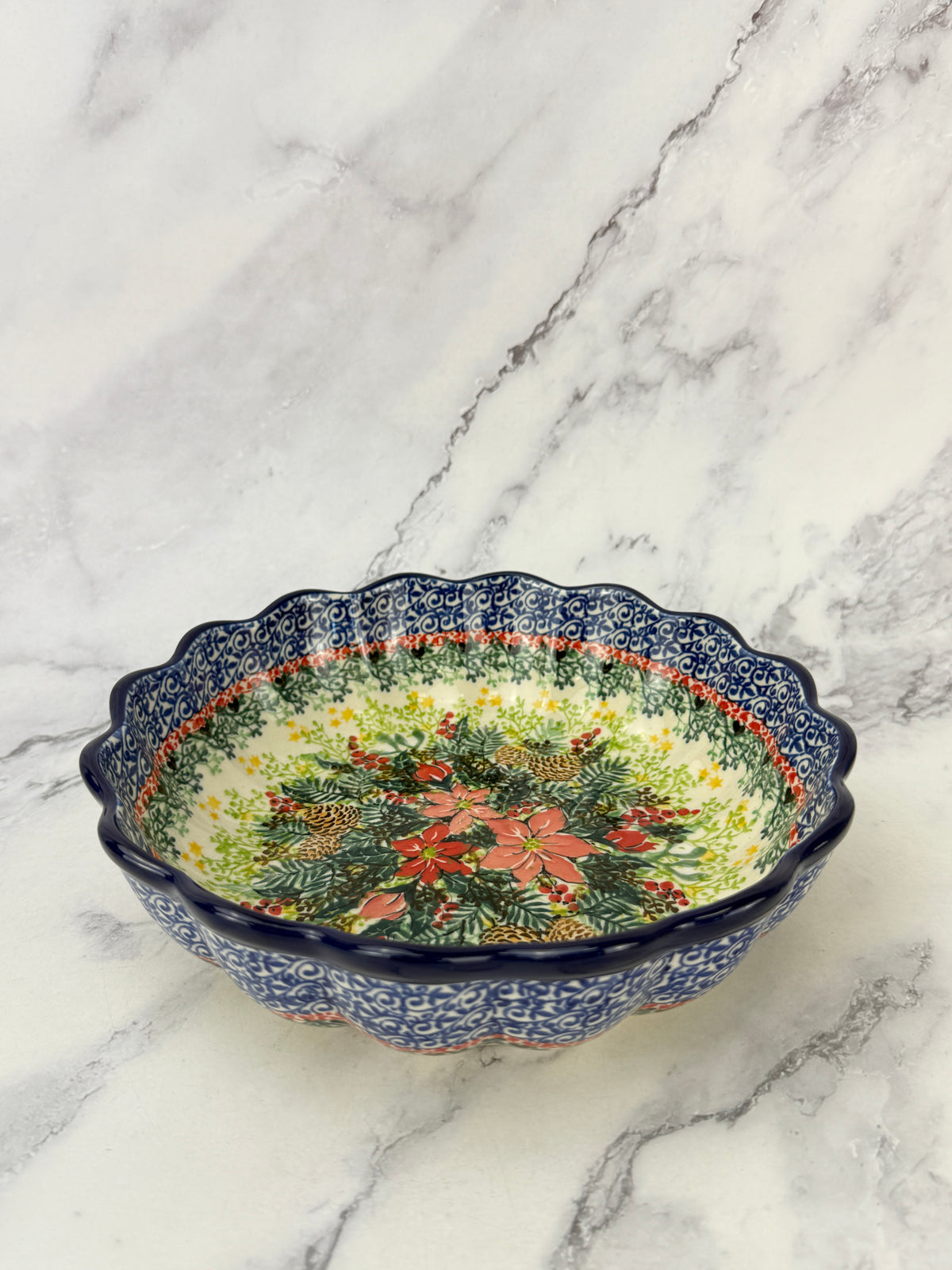 Unikat Scalloped Bowl - Shape 974 - Pattern U5347