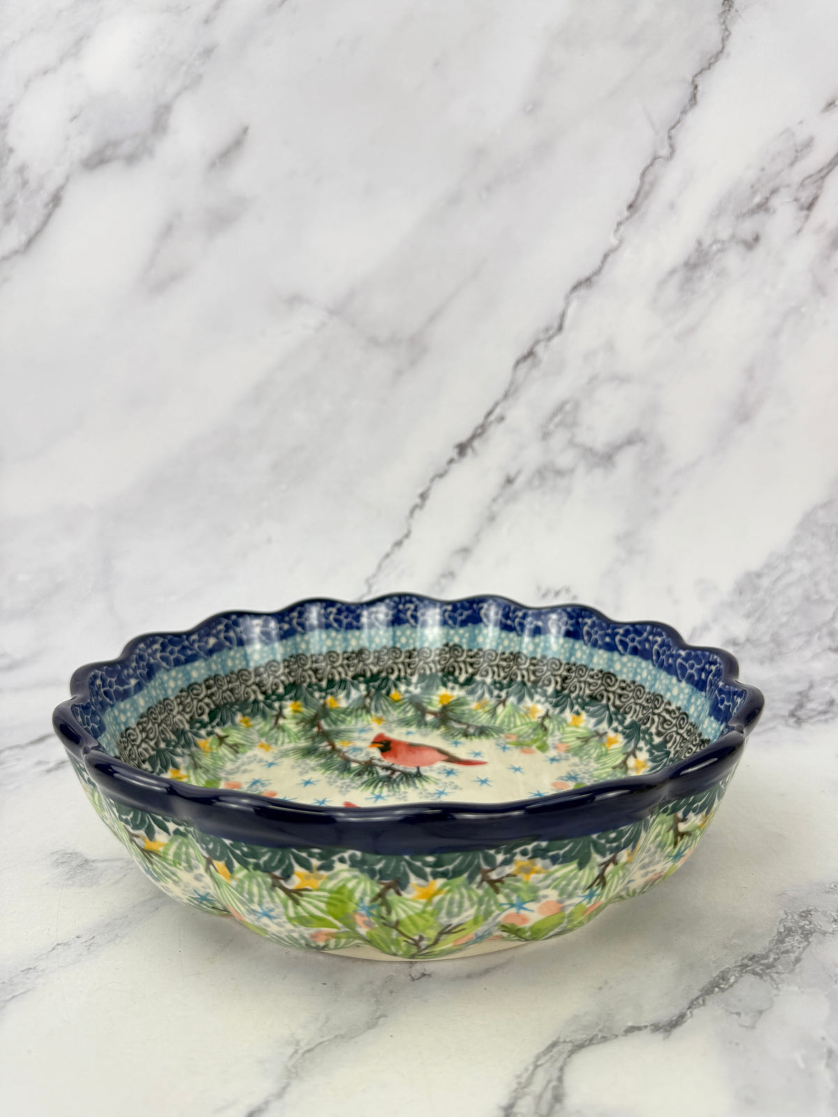 Unikat Scalloped Bowl - Shape 974 - Pattern U5357