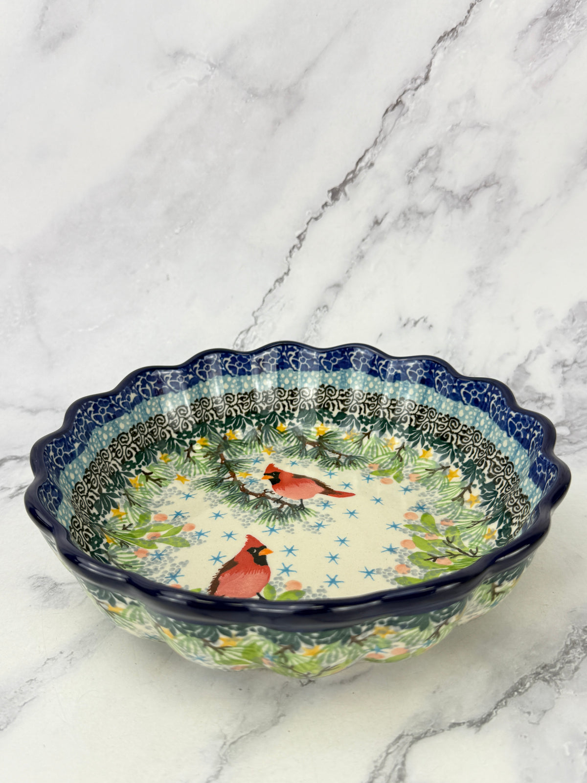 Unikat Scalloped Bowl - Shape 974 - Pattern U5357