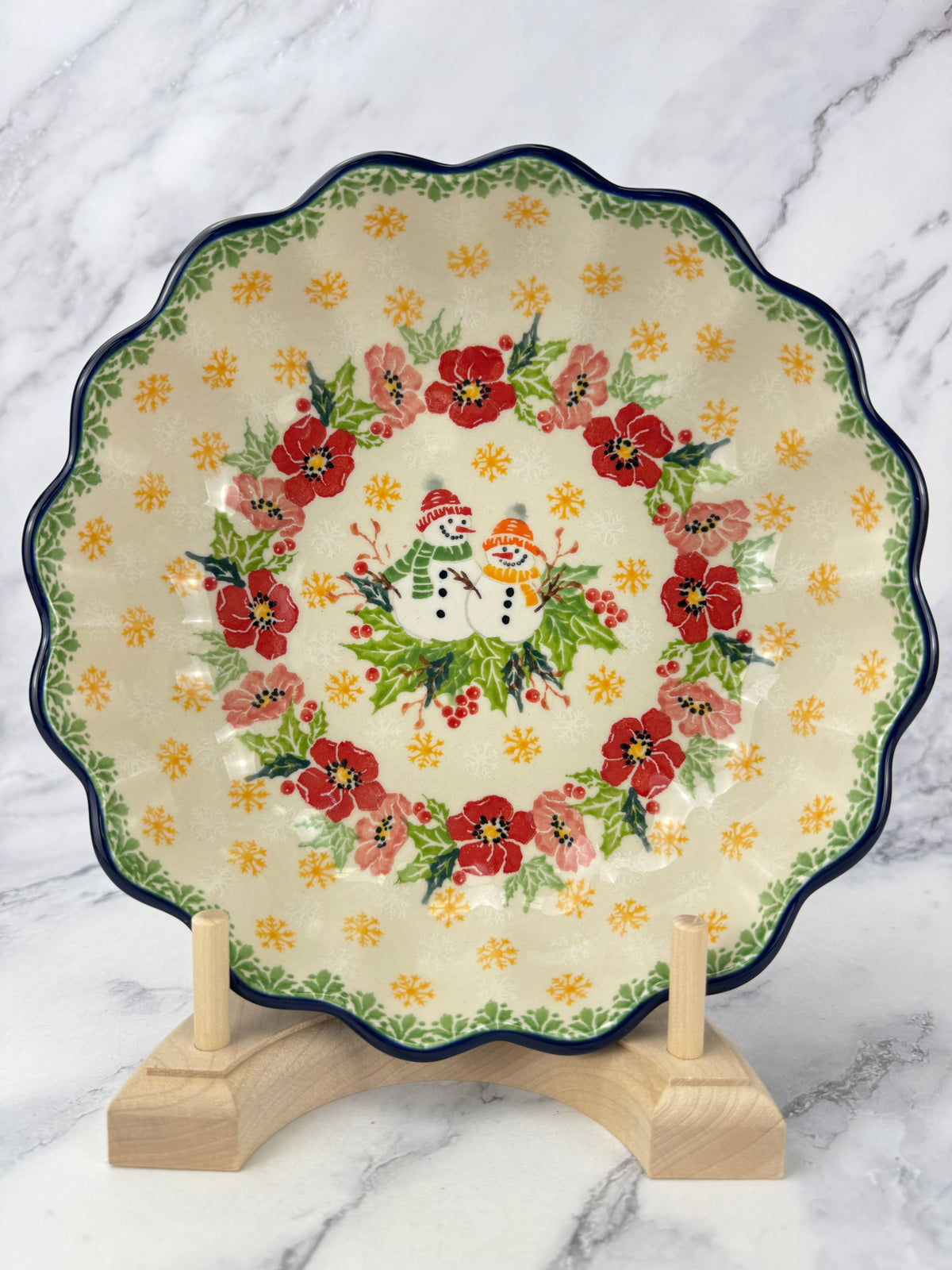 Unikat Scalloped Bowl - Shape 974 - Pattern U5323