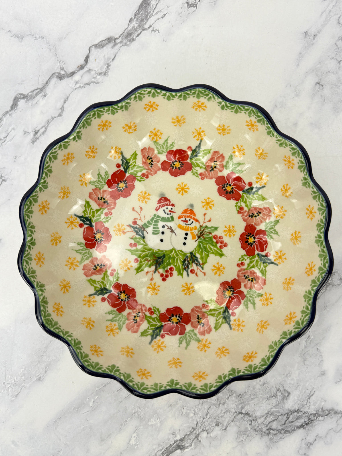 Unikat Scalloped Bowl - Shape 974 - Pattern U5323