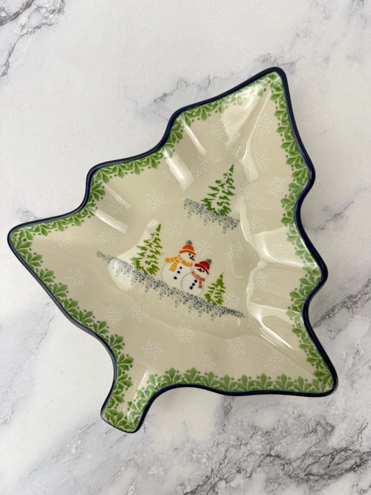 Unikat Christmas Tree Plate - Shape 926 - Pattern U5325