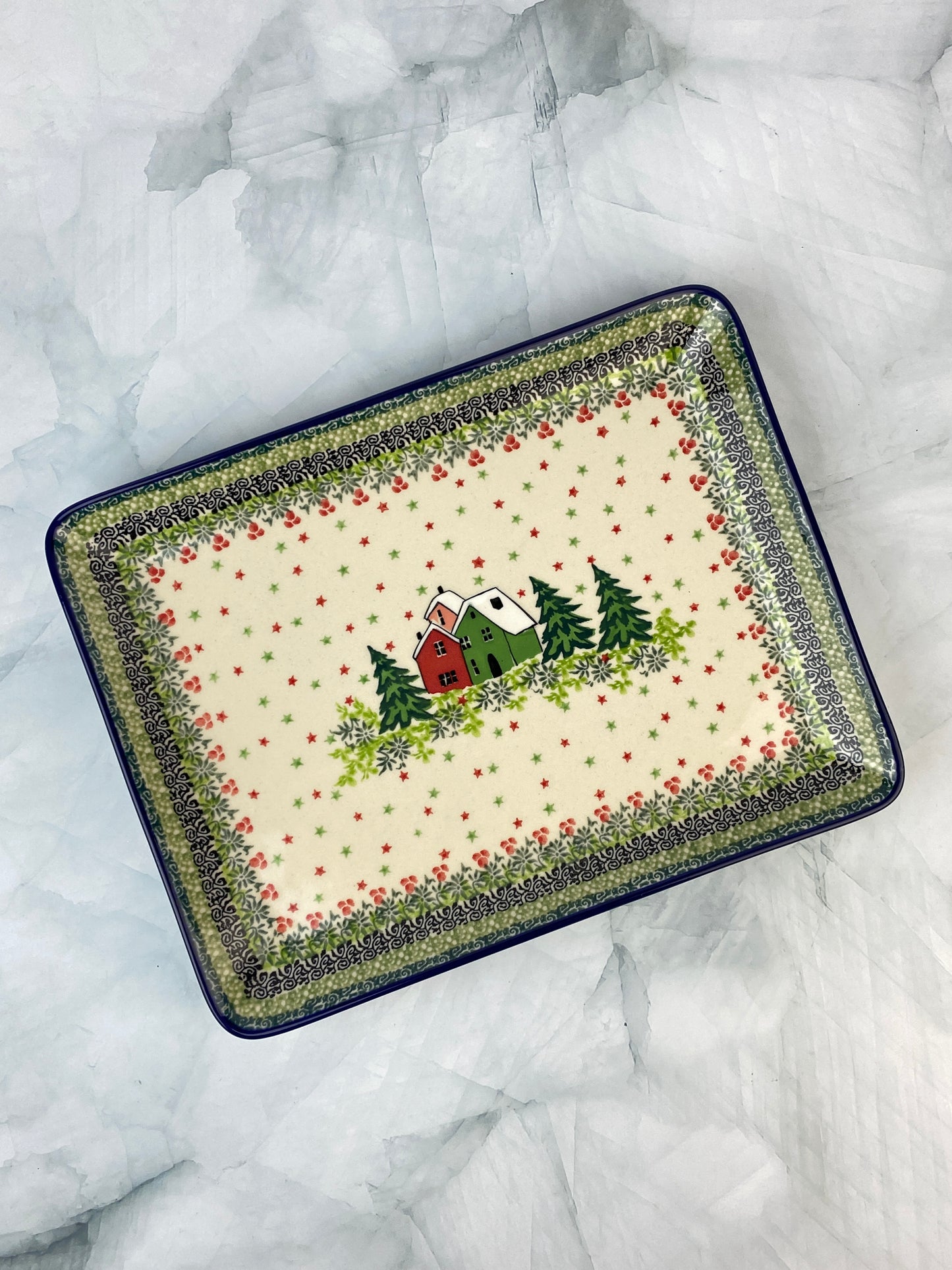 Rectangular Unikat Platter - Shape 399 - Pattern U5037