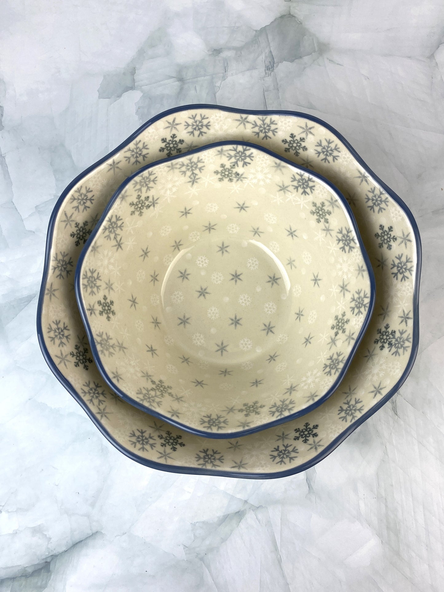 Medium Wavy Bowl - Shape 691 - Pattern 2712
