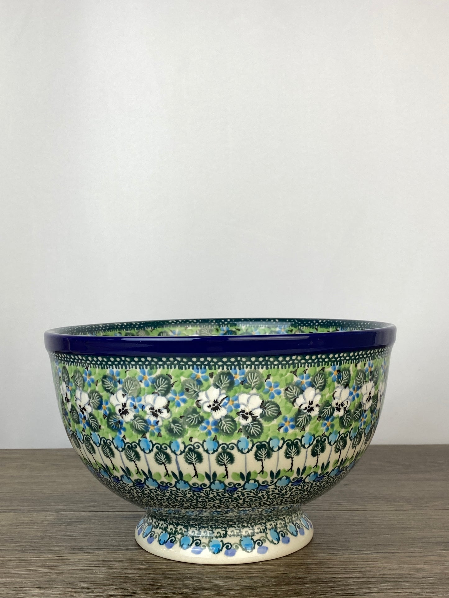 Unikat Pedestal Serving Bowl - Shape A14 - Pattern U4795