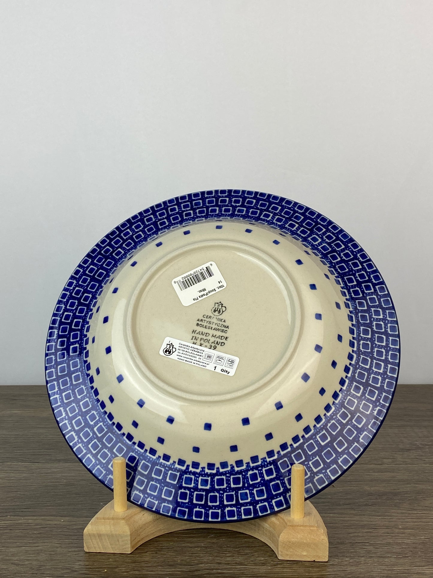 Soup / Pasta Plate - Shape 14 - Pattern 2626