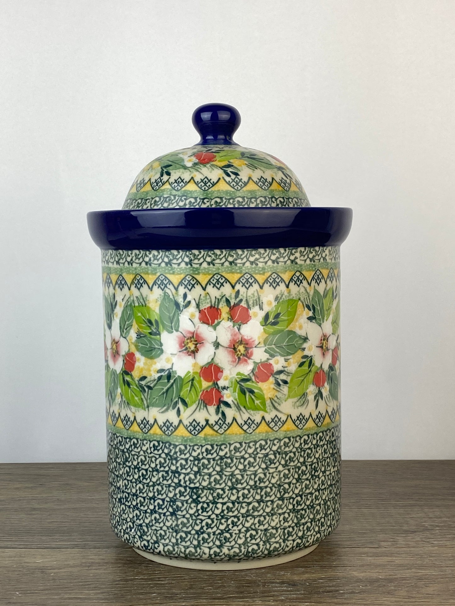 SALE Large Unikat Canister - Shape 494 - Pattern U4812