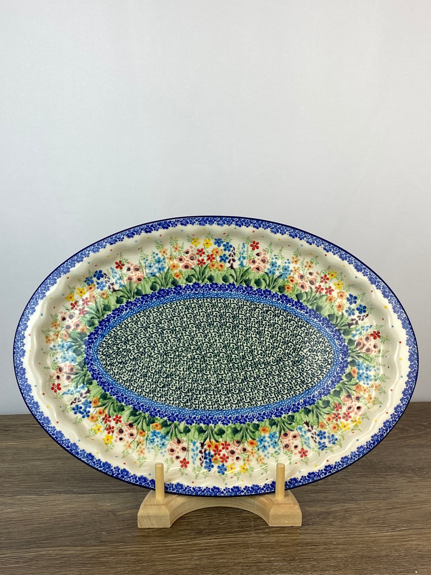 Unikat Oval Platter - Shape 614 - Pattern U4893