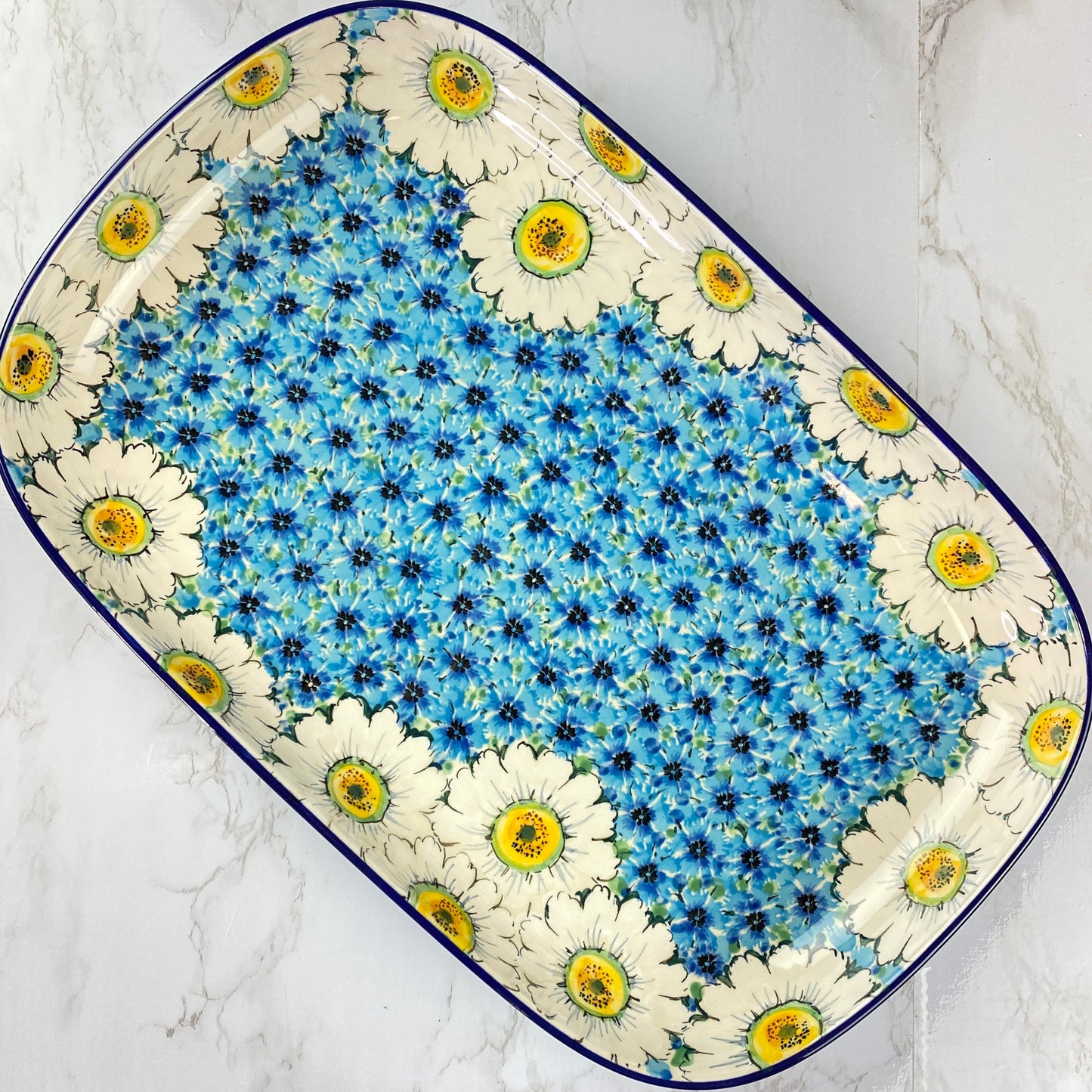 Extra Large Unikat Serving Tray - Shape 390 - Pattern U4736