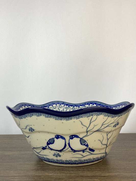 Large Wavy Unikat Serving Bowl - Shape 692 - Pattern U4830