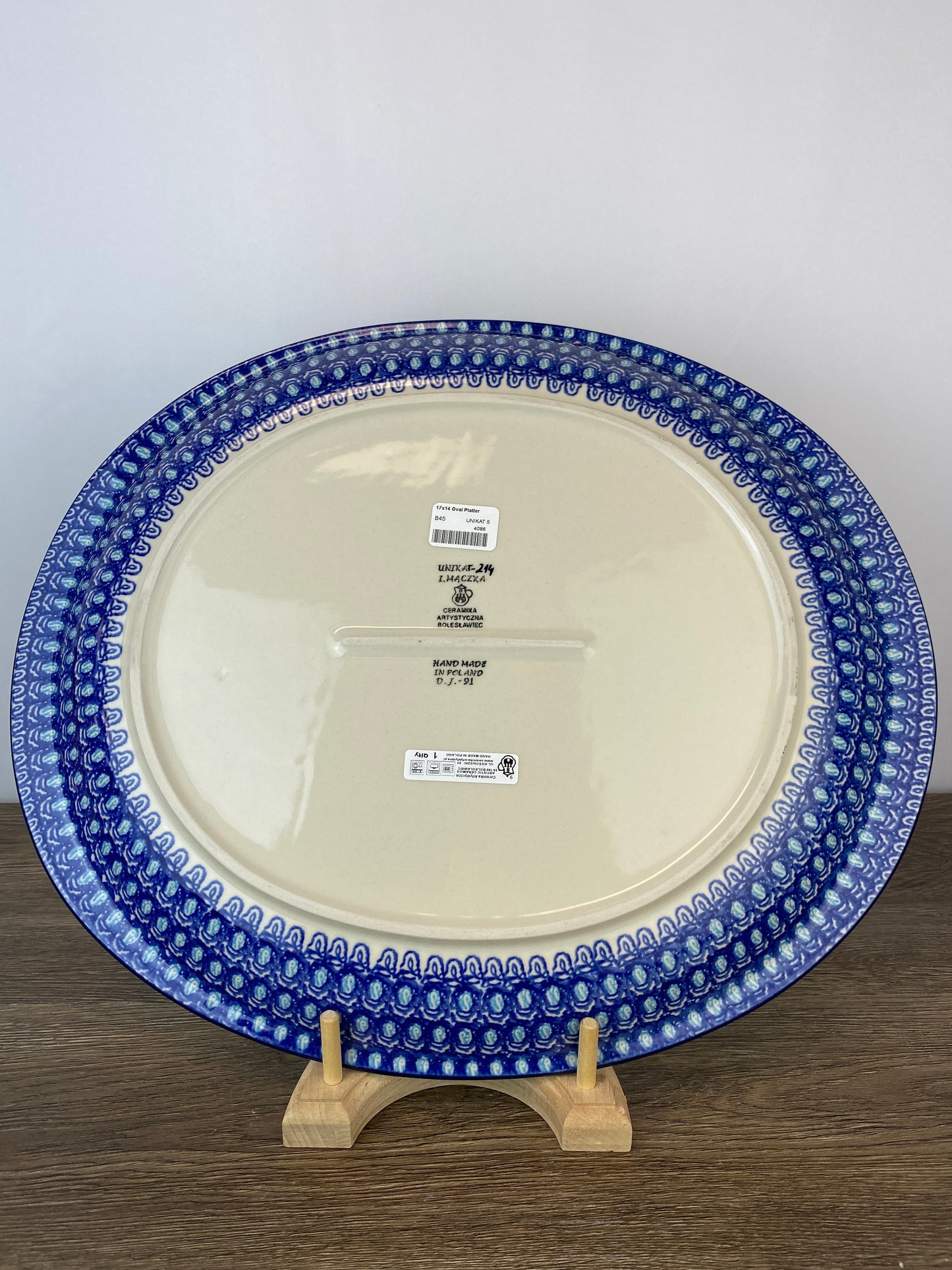 XL Unikat Platter - Shape B45 - Pattern U214