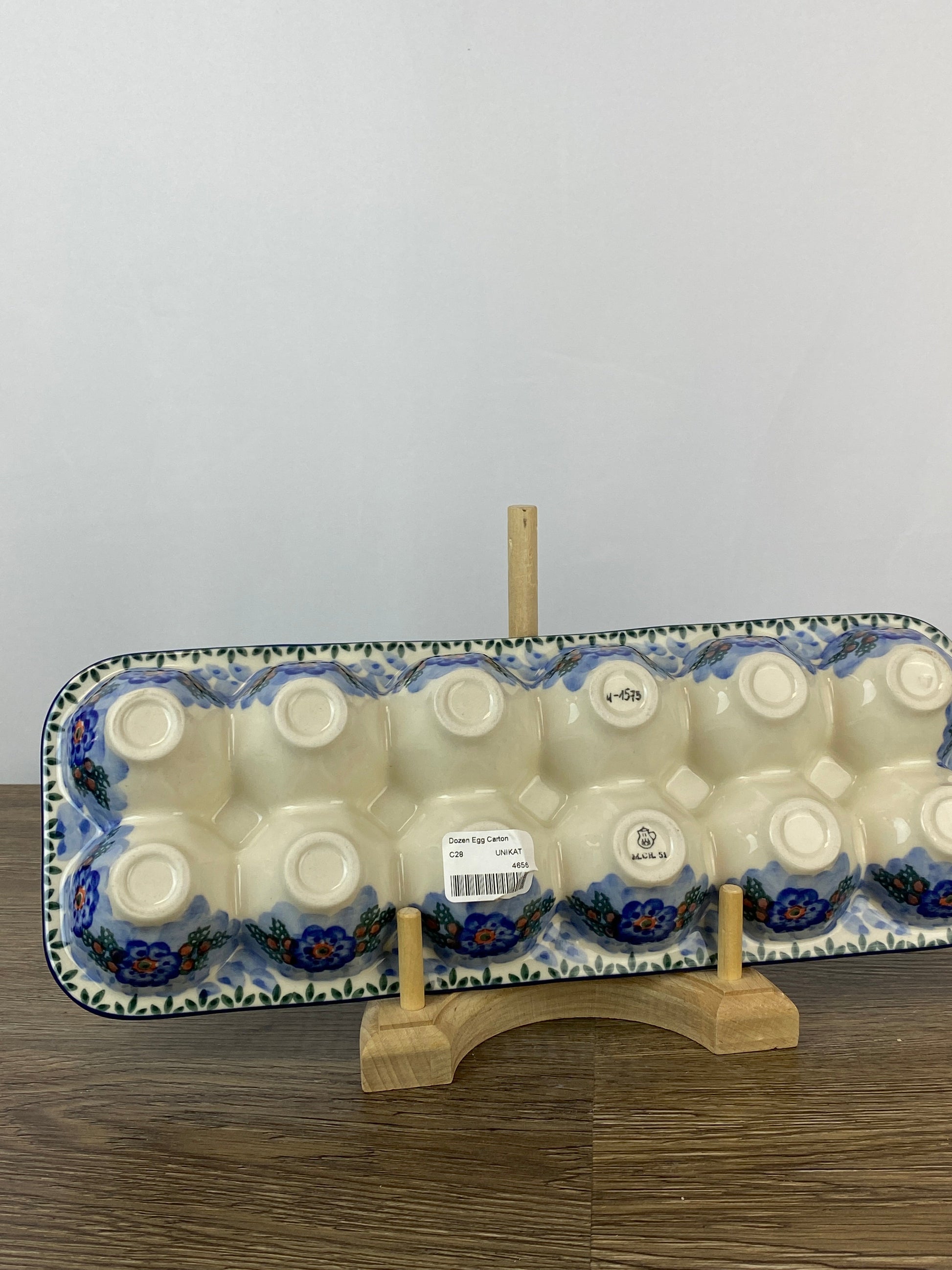 Dozen Egg Carton - Shape C28 - Pattern 2324 – Polish Pottery Westlake