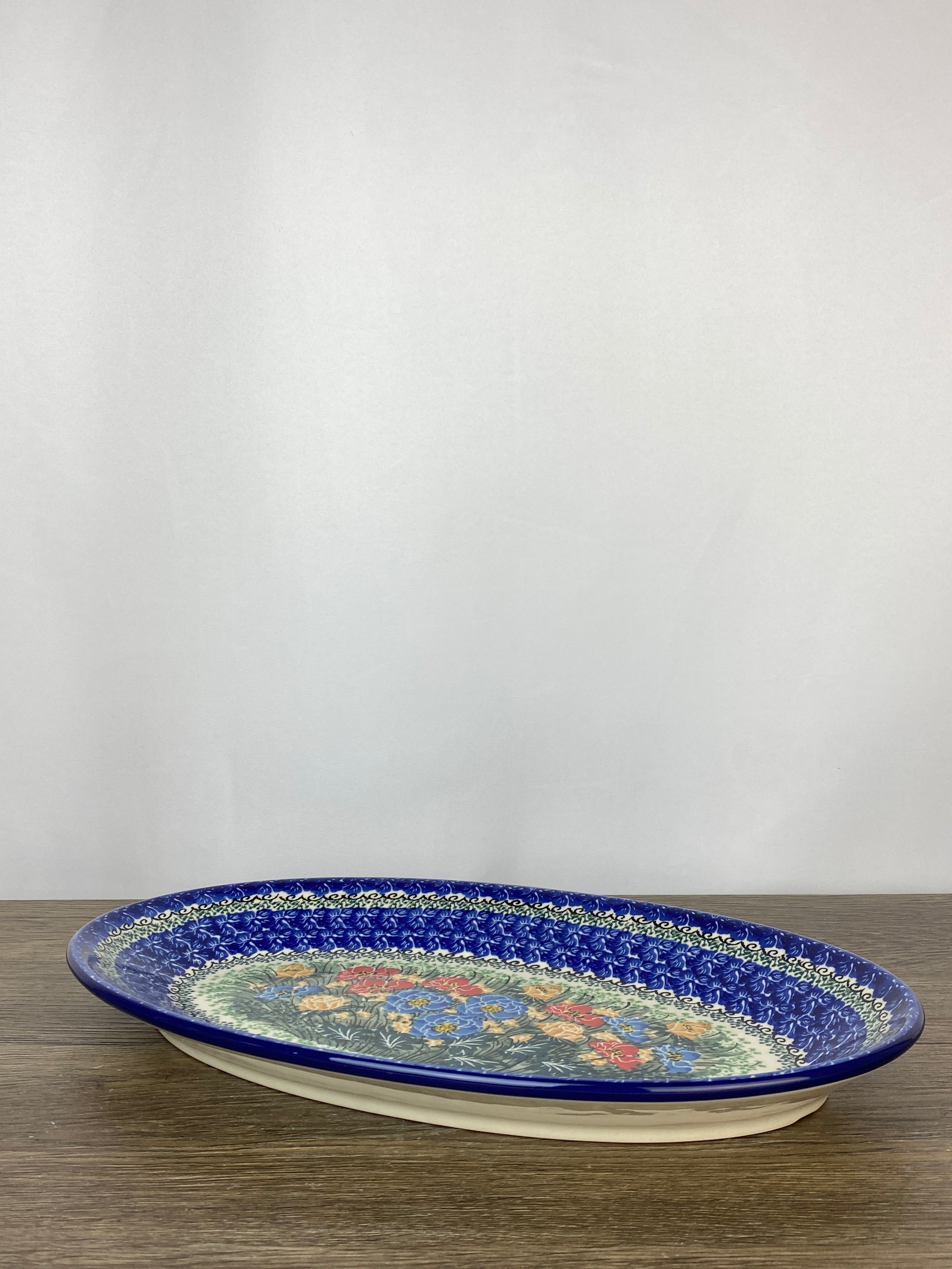 Polish Pottery Large Oval Platter UNIKAT MANUFAKTURA outlets