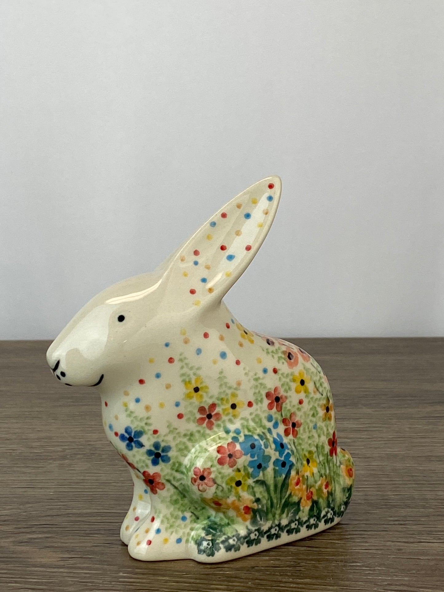 Large Unikat Bunny Figurine - Shape 818 - Pattern U4875